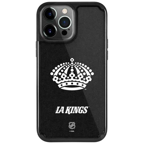 NHL Los Angeles Kings Black Background iPhone Cases