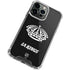 NHL Los Angeles Kings Black Background iPhone 13 Pro Clear Case