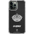 NHL Los Angeles Kings Black Background iPhone 13 Pro Max Clear Case