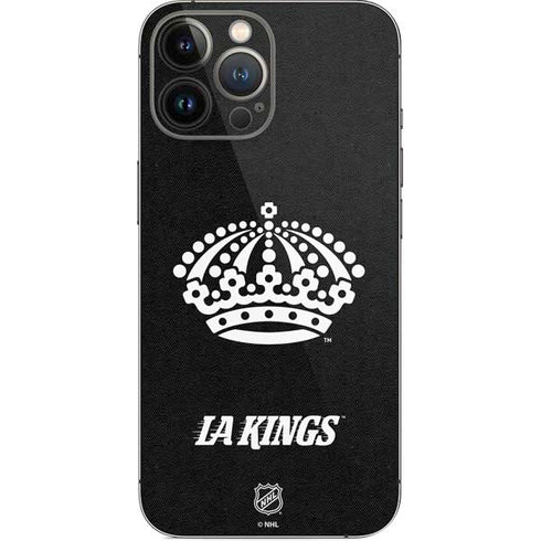 NHL Los Angeles Kings Black Background iPhone 13 Pro Max Skin