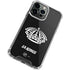 NHL Los Angeles Kings Black Background iPhone 14 Pro Clear Case