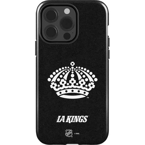NHL Los Angeles Kings Black Background iPhone 14 Pro Impact Case