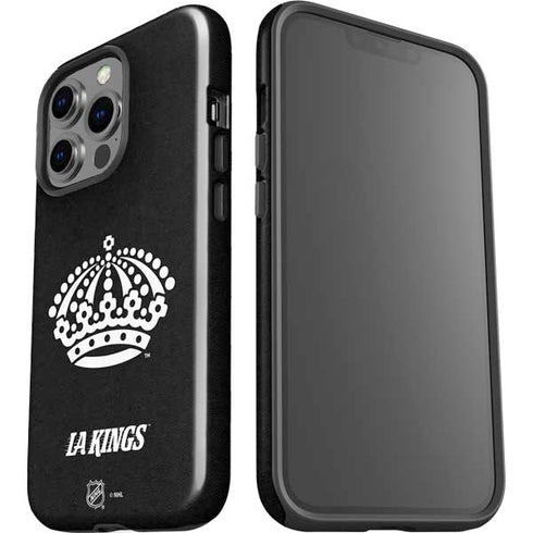 NHL Los Angeles Kings Black Background iPhone 14 Pro Impact Case