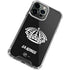 NHL Los Angeles Kings Black Background iPhone 14 Pro Max Clear Case
