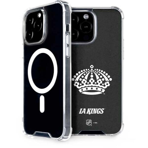 NHL Los Angeles Kings Black Background iPhone 14 Pro Max MagSafe Case