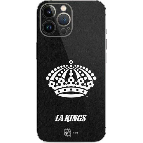 NHL Los Angeles Kings Black Background iPhone 14 Pro Max Skin
