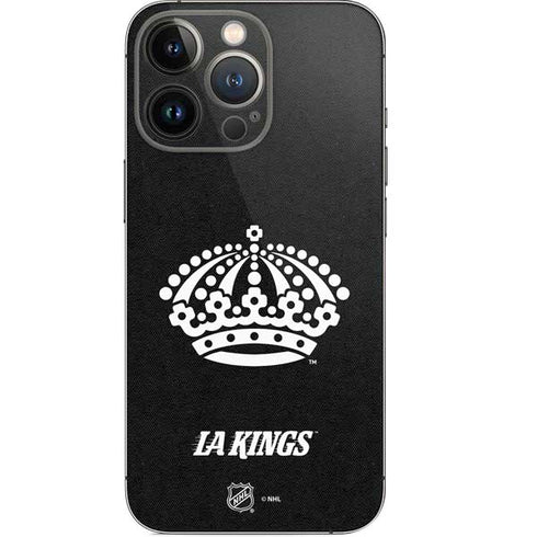 NHL Los Angeles Kings Black Background iPhone 14 Pro Skin
