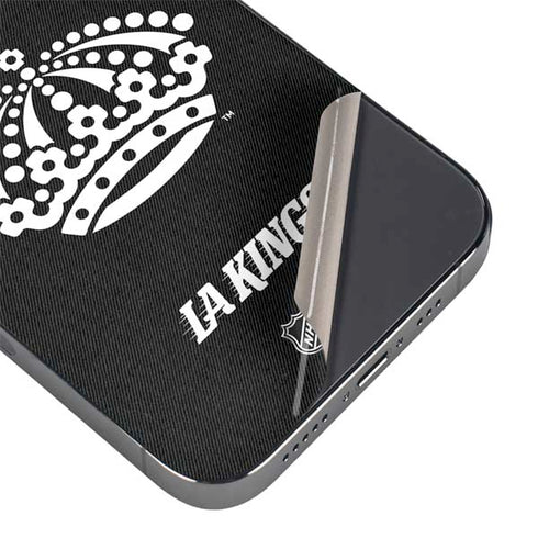 NHL Los Angeles Kings Black Background iPhone 14 Pro Skin