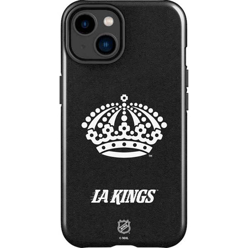NHL Los Angeles Kings Black Background iPhone 15 Impact Case