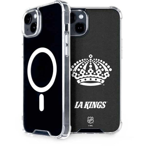NHL Los Angeles Kings Black Background iPhone 15 MagSafe Case