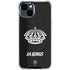 NHL Los Angeles Kings Black Background iPhone 15 Plus Clear Case