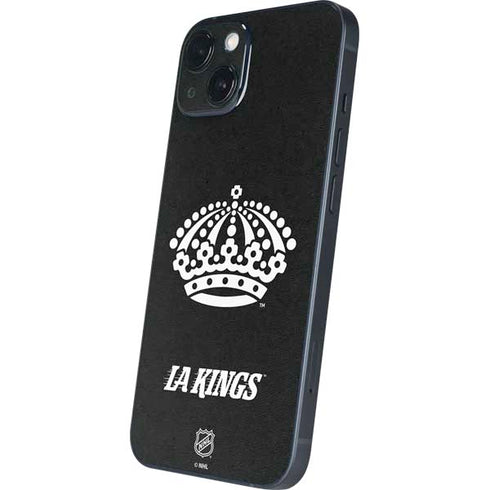 NHL Los Angeles Kings Black Background iPhone 15 Plus Skin