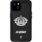 NHL Los Angeles Kings Black Background iPhone 15 Plus Waterproof Case