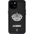 NHL Los Angeles Kings Black Background iPhone 15 Plus Waterproof Case