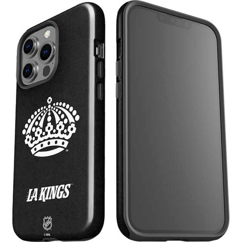 NHL Los Angeles Kings Black Background iPhone 15 Pro Impact Case