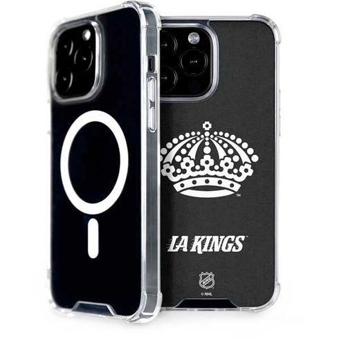 NHL Los Angeles Kings Black Background iPhone 15 Pro Max MagSafe Case