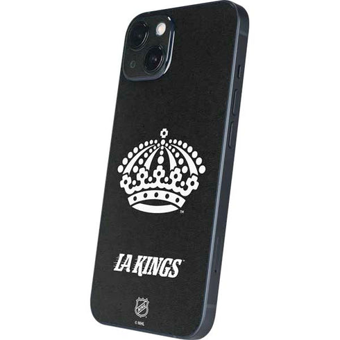 NHL Los Angeles Kings Black Background iPhone 15 Skin