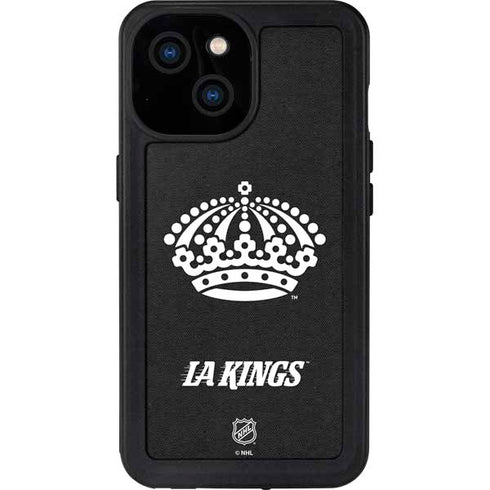 NHL Los Angeles Kings Black Background iPhone 15 Waterproof Case