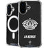 NHL Los Angeles Kings Black Background iPhone 16 MagSafe Case