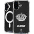 NHL Los Angeles Kings Black Background iPhone 16 Plus MagSafe Case