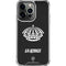 NHL Los Angeles Kings Black Background iPhone 16 Pro Max Clear Case