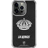 NHL Los Angeles Kings Black Background iPhone 16 Pro Max Clear Case