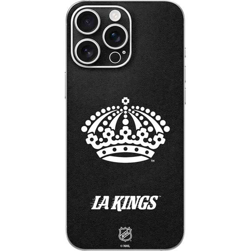 NHL Los Angeles Kings Black Background iPhone 16 Pro Max Skin