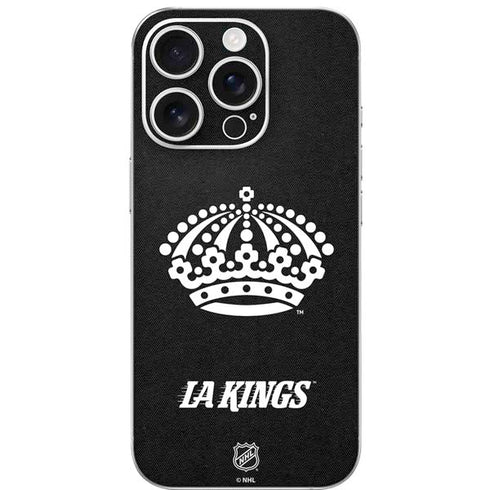 NHL Los Angeles Kings Black Background iPhone 16 Pro Skin