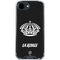 NHL Los Angeles Kings Black Background iPhone 16e Clear Case