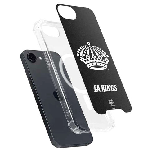 NHL Los Angeles Kings Black Background iPhone 16e MagSafe Case