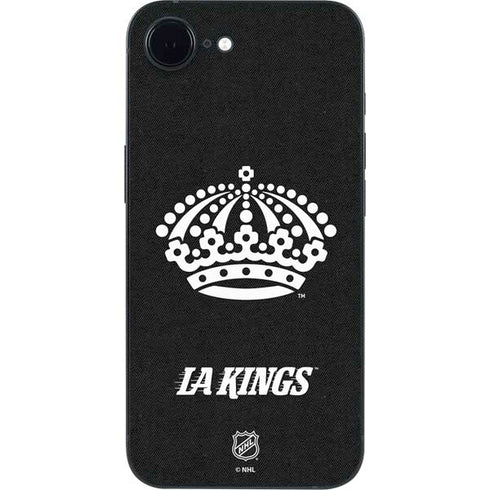 NHL Los Angeles Kings Black Background iPhone 16e Skin
