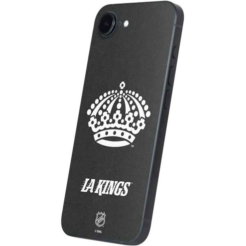NHL Los Angeles Kings Black Background iPhone 16e Skin