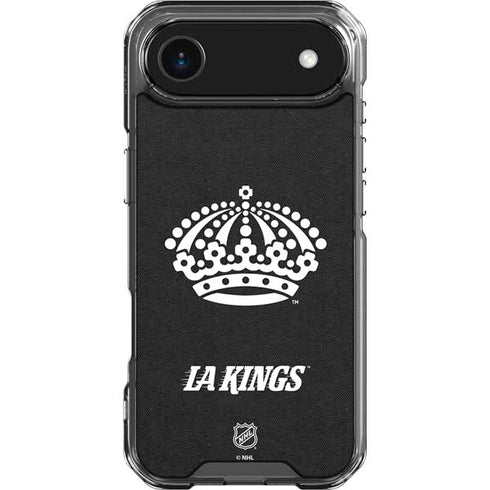 NHL Los Angeles Kings Black Background iPhone 17 Air Clear Case