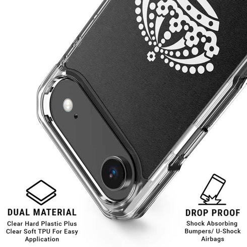 NHL Los Angeles Kings Black Background iPhone 17 Air Clear Case