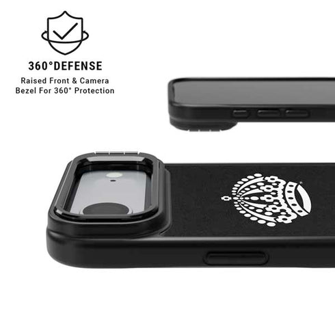 NHL Los Angeles Kings Black Background iPhone 17 Air Kickstand Case