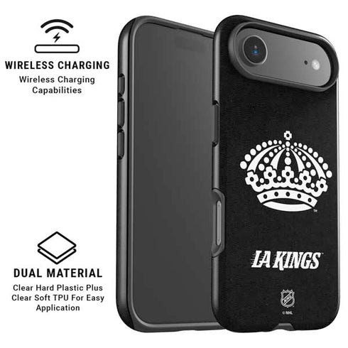 NHL Los Angeles Kings Black Background iPhone 17 Air Magsafe Impact Case