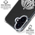 NHL Los Angeles Kings Black Background iPhone 17 Clear Case