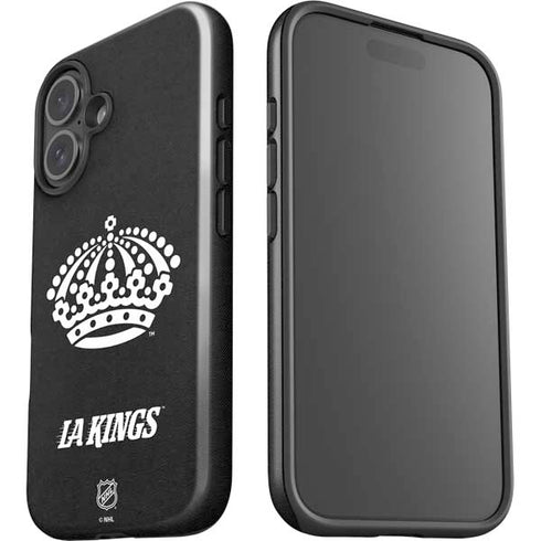 NHL Los Angeles Kings Black Background iPhone 17 Impact Case