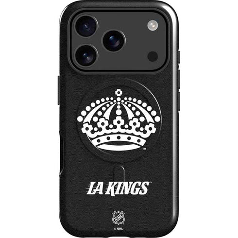 NHL Los Angeles Kings Black Background iPhone 17 Pro Magsafe Impact Case