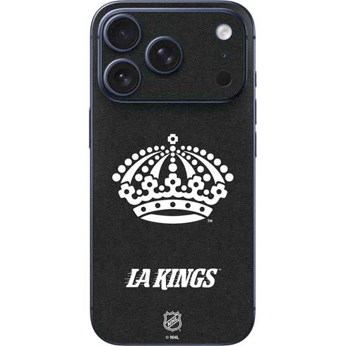 NHL Los Angeles Kings Black Background iPhone 17 Pro Skin