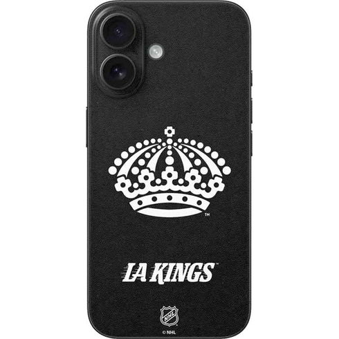 NHL Los Angeles Kings Black Background iPhone 17 Skin