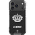 NHL Los Angeles Kings Black Background iPhone 18 Pro Clear Case