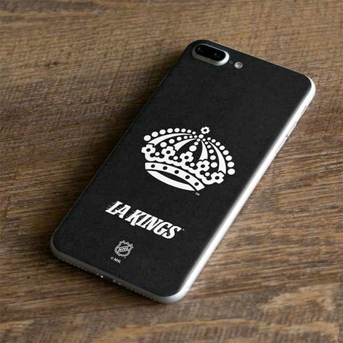 NHL Los Angeles Kings Black Background iPhone 8 Plus Skin