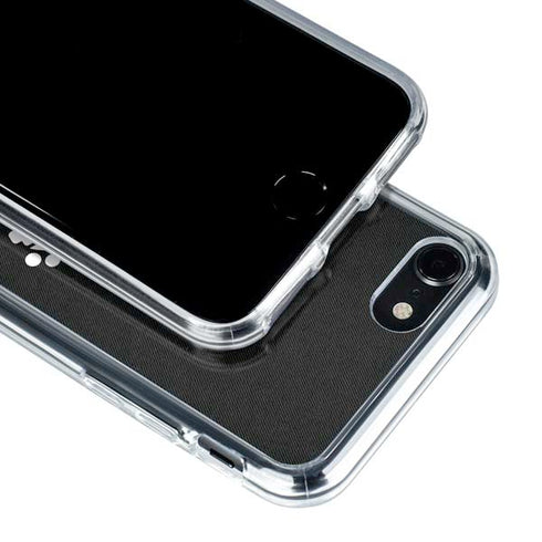 NHL Los Angeles Kings Black Background iPhone SE (2nd & 3rd Gen) Clear Case
