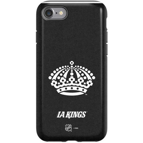 NHL Los Angeles Kings Black Background iPhone SE (2nd & 3rd Gen) Pro Case
