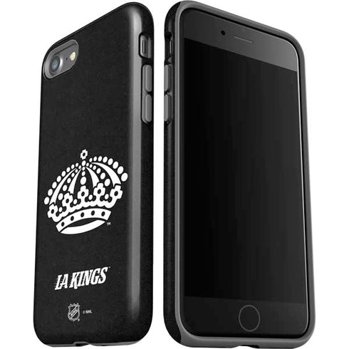 NHL Los Angeles Kings Black Background iPhone SE (2nd & 3rd Gen) Pro Case