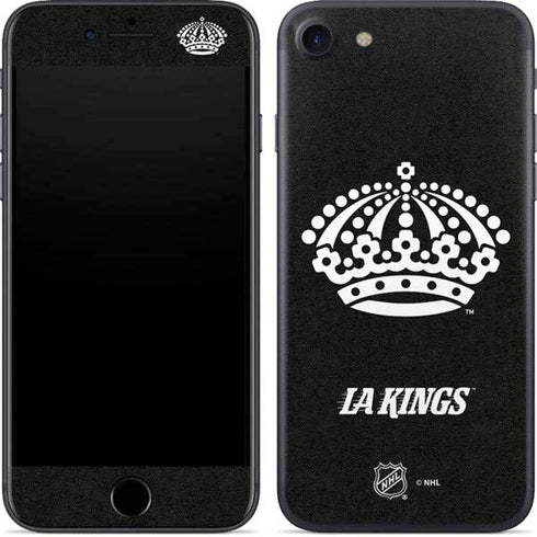 NHL Los Angeles Kings Black Background iPhone SE (2nd & 3rd Gen) Skin