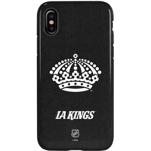 NHL Los Angeles Kings Black Background iPhone X Pro Case