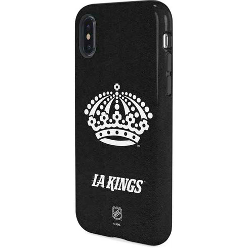 NHL Los Angeles Kings Black Background iPhone X Pro Case