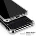 NHL Los Angeles Kings Black Background iPhone X/XS Clear Case